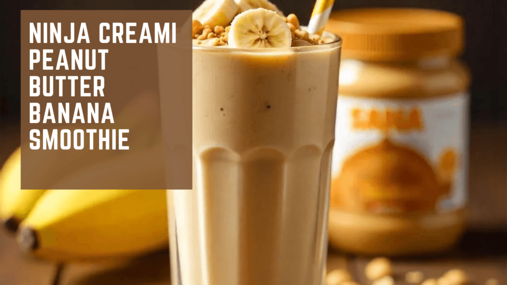 Ninja Creami Peanut Butter Banana Smoothie – FLavor#02