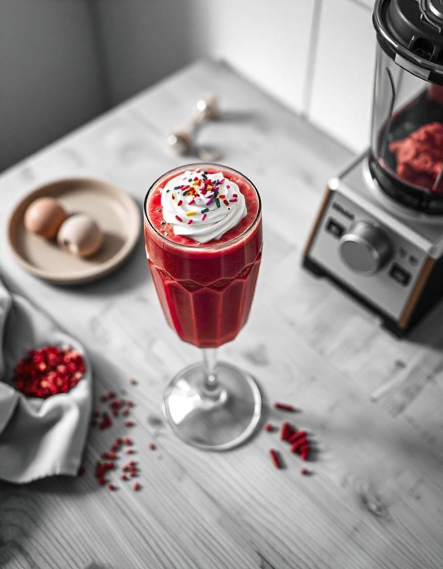 Red Velvet Smoothie 